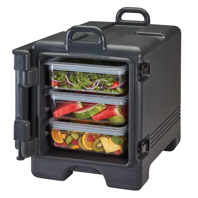 Ultra Pan Carrier®,  holds 1/2 & 1/3 & full size pans 2-1/2" to 8" deep, black